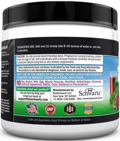Beet Root Powder - Beets Superfood Supplement with Vitamin C Plus Organic Antioxidant BioSchwartzBuy Supplements Australia