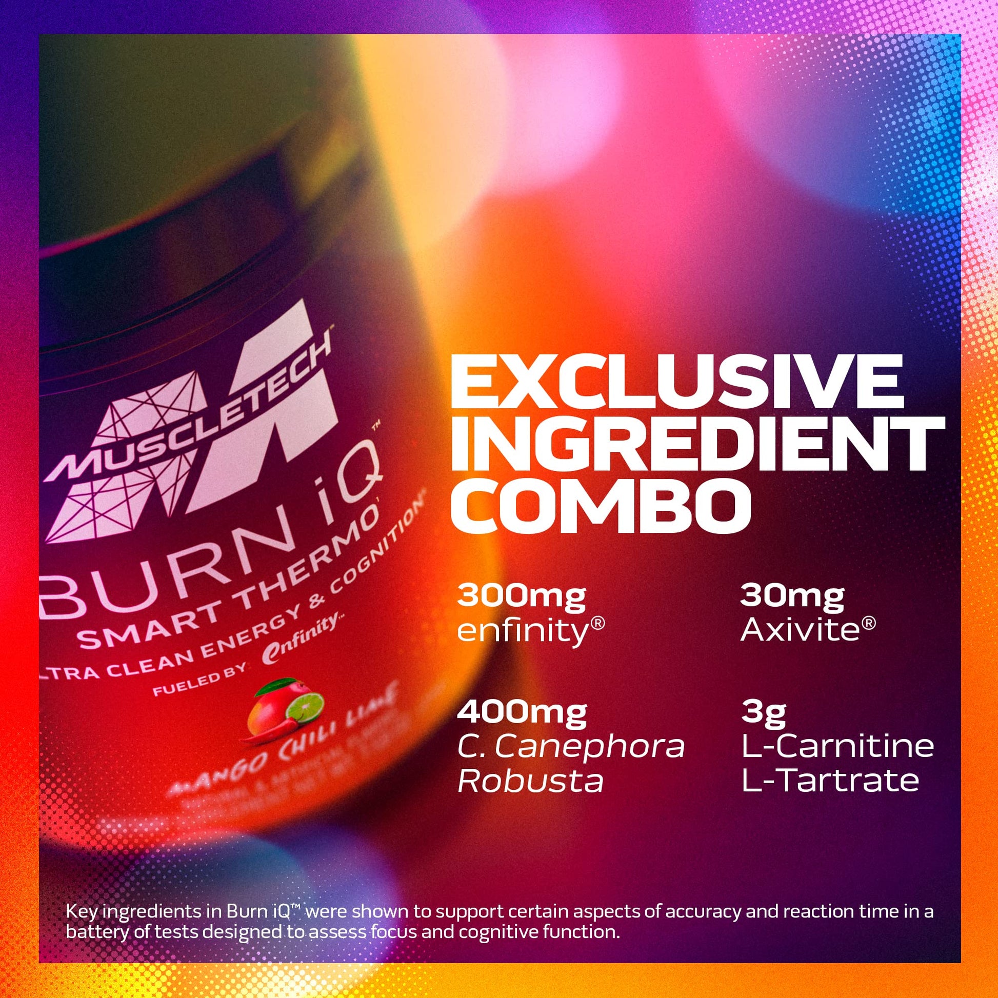 MuscleTech Burn IQ Smart Thermo Supplement Fueled with Paraxanthine Enhanced Energy MuscleTechBuy Supplements Australia