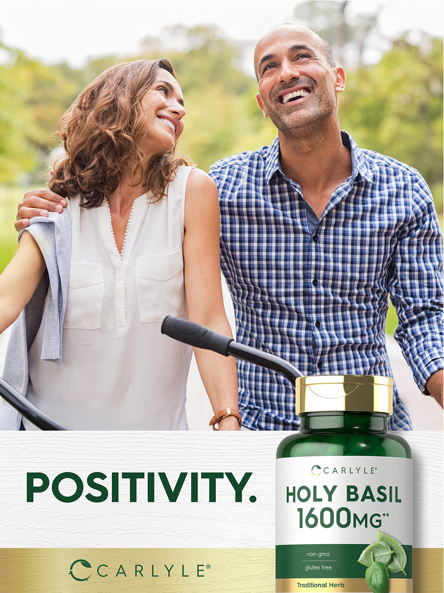Carlyle Holy Basil Capsules 1600 mg | 200 Count | Tulsi Holy Basil Leaf Extract | Herbal CarlyleBuy Supplements Australia
