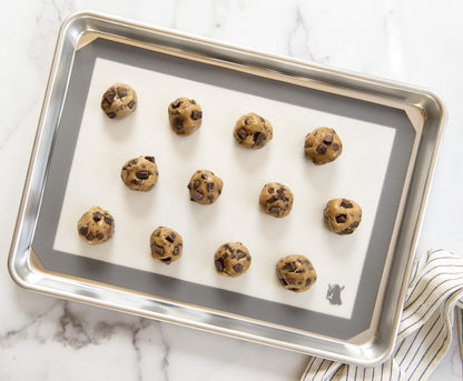 Nordic Ware Naturals Half Sheet Pan, Deluxe Silicone Liner and Cooling Rack, Cookie or Roasting Bakers Set Nordic WareBuy Supplements Australia