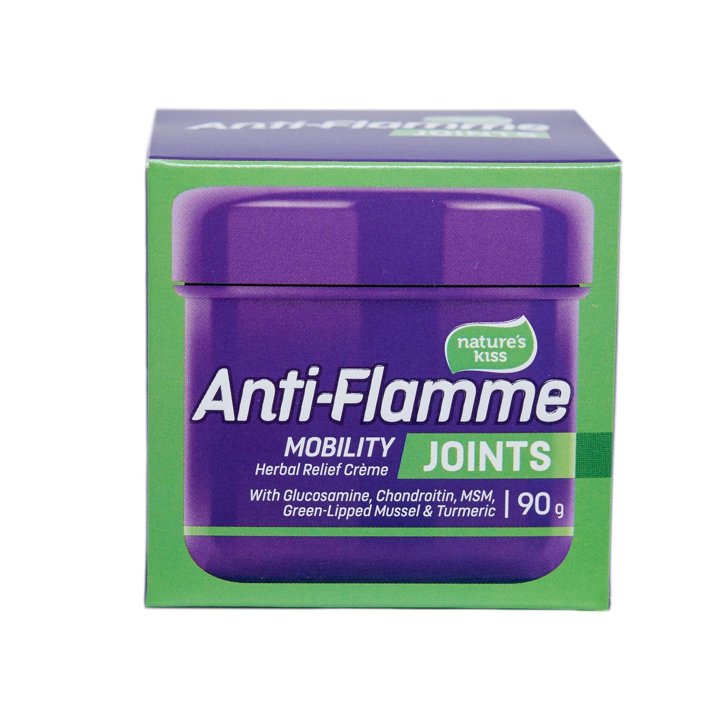 Nature's Kiss - Anti-Flamme Joints - Herbal Cream for Joints - 3oz Tub (90g) Nature's KissBuy Supplements Australia