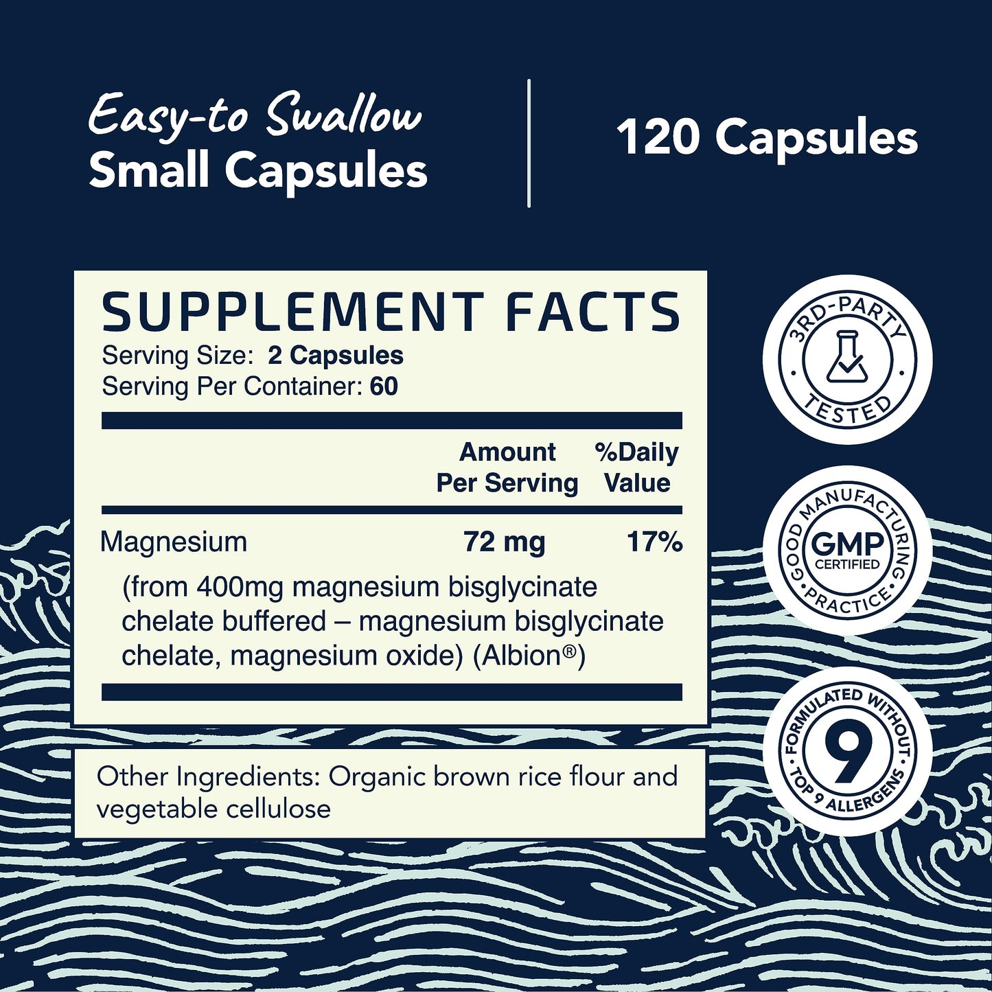 Magnesium Bisglycinate 400mg | Chelated Bisglycinate for Muscle Relaxation, Bones Nobi NutritionBuy Supplements Australia