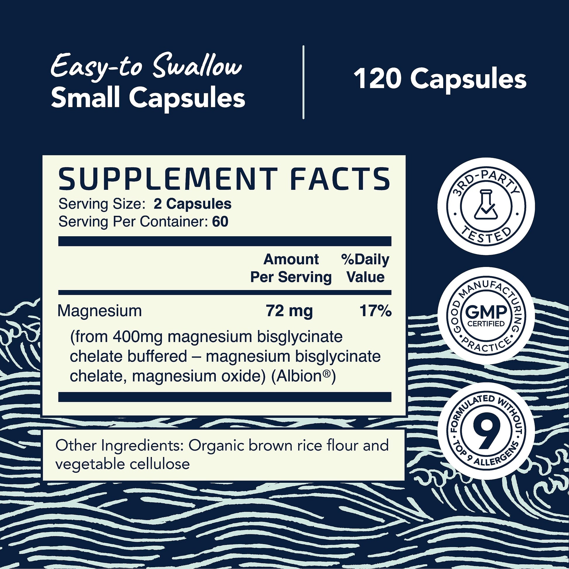 Magnesium Bisglycinate 400mg | Chelated Bisglycinate for Muscle Relaxation, Bones Nobi NutritionBuy Supplements Australia
