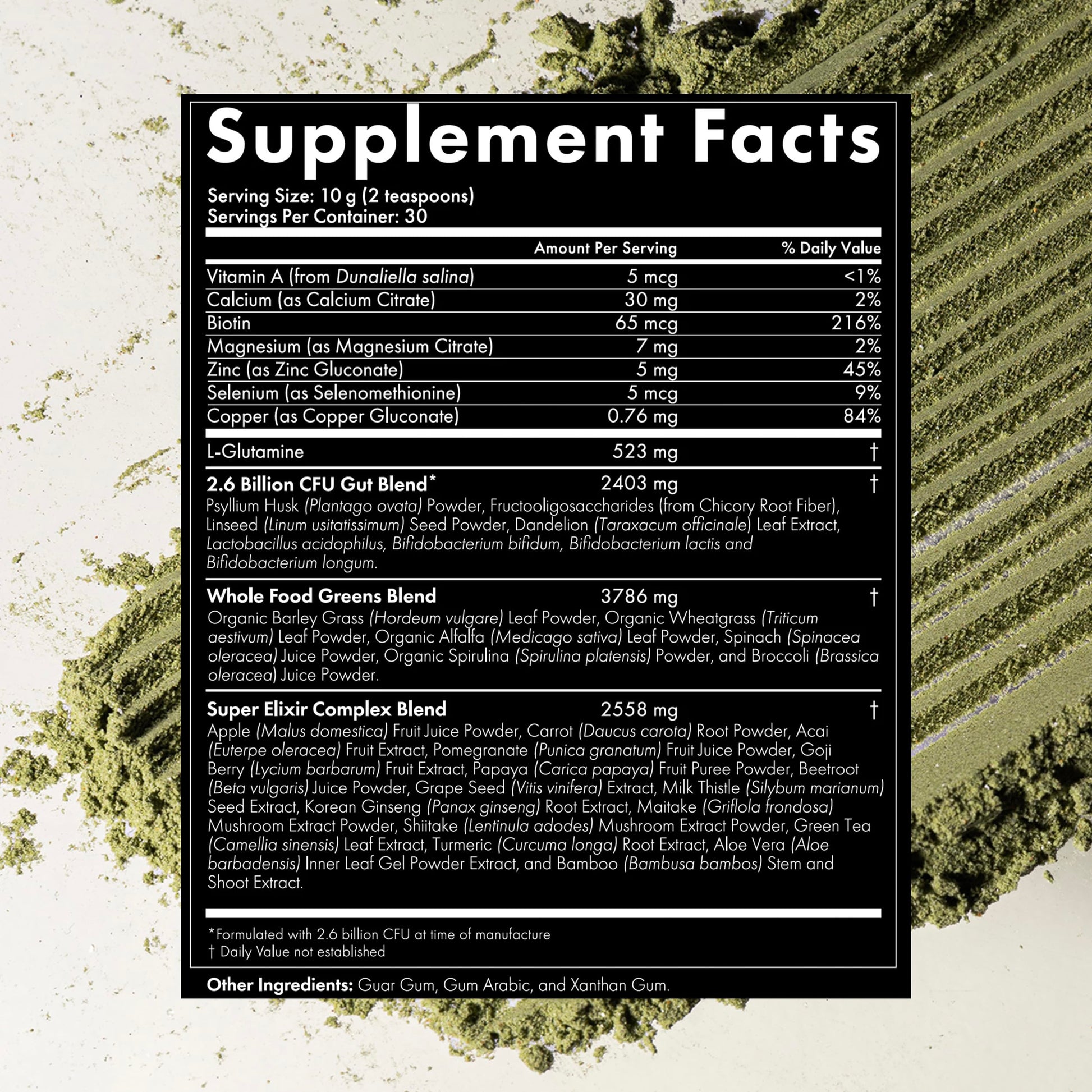 WelleCo The Super Elixir, Daily Greens Powder with Probiotics, Superfoods & Whole Foods, Unflavored Drink Mix for Gut Health, Immunity, Energy, Skin & Hair, 10.5oz Jar WelleCoBuy Supplements Australia