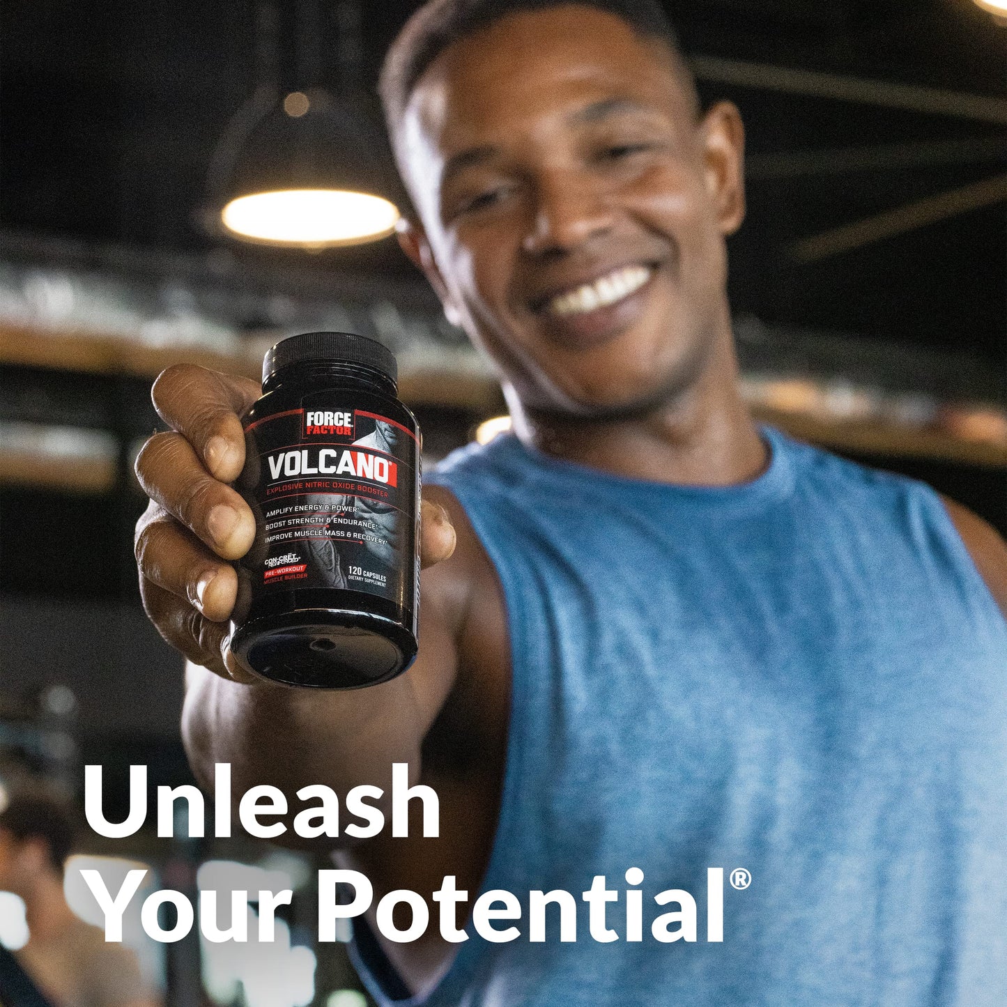 Force Factor Volcano Pre Workout Nitric Oxide Booster Supplement for Men with Creatine Force FactorBuy Supplements Australia