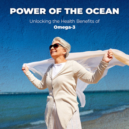 PUREHEALTH RESEARCH Complete Omega 3 Fish Oil Softgels - Omega-3 Fatty Acid Supplements- EPA DHA Supplement - Non-GMO- 90 Soft Gels PUREHEALTH RESEARCHBuy Supplements Australia