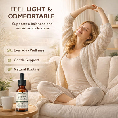 Aacnre Lymphaire Lymphatic Drainage Drops, Herbal Fluid Balance Support, Lymphatic System Support, Immune System & General Wellness, Vegan & Non-GMO, 2 Fl Oz (1) - Maple Wellness Supplements