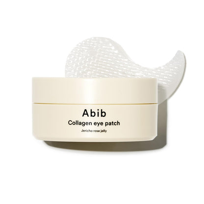 Abib Collagen Peptide Eye Patches for Wrinkles & Fine Line with Jericho Rose Jelly, 60 Count, Korean Skin Care - Maple Wellness Supplements