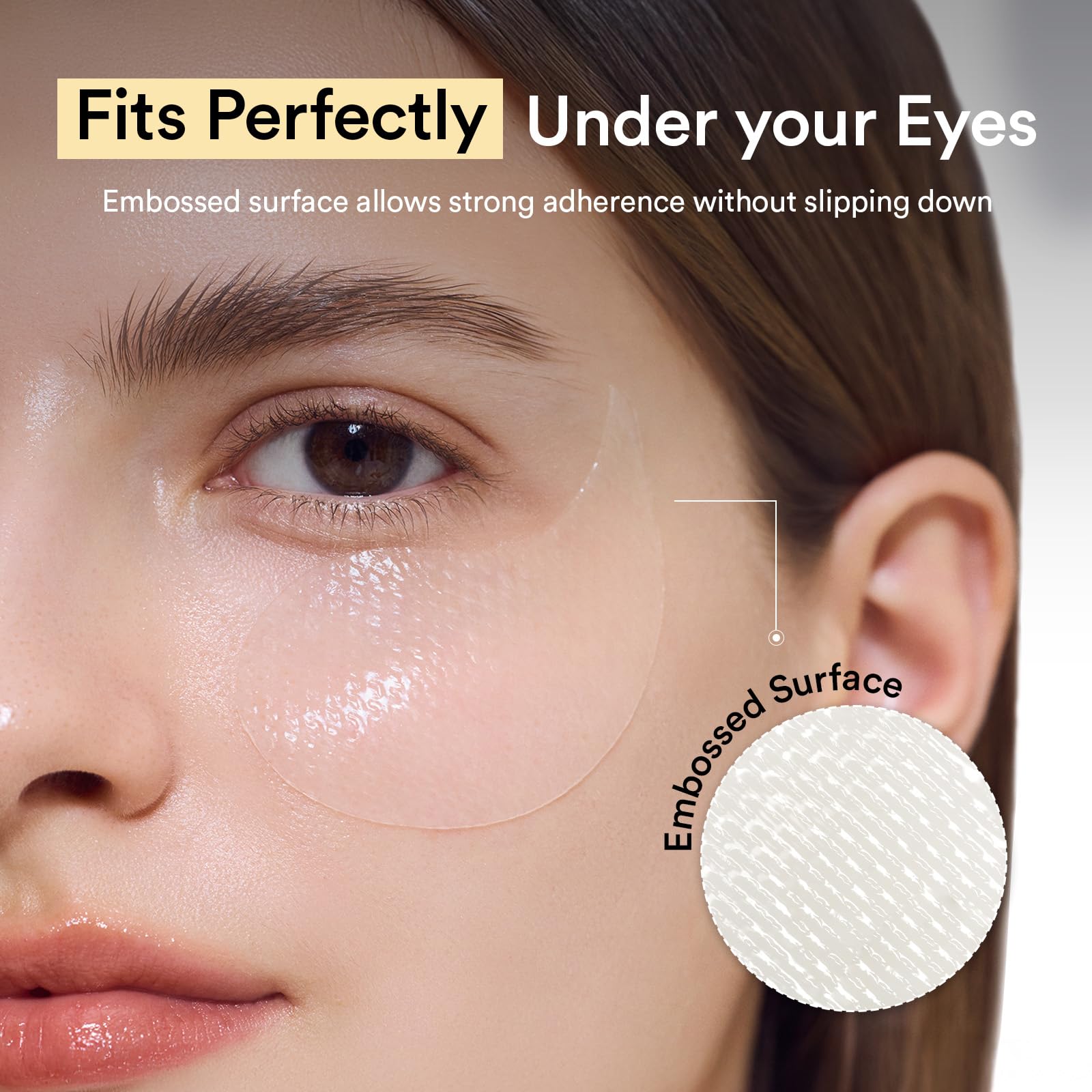 Abib Collagen Peptide Eye Patches for Wrinkles & Fine Line with Jericho Rose Jelly, 60 Count, Korean Skin Care - Maple Wellness Supplements