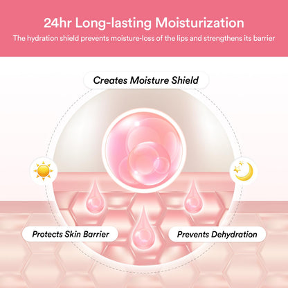 Abib PDRN Collagen Lip Mask Glazed Jelly 0.38 fl oz | Korean Lip Butter Balm Overnight Sleeping Mask Hydrating Care Moisturizer Treatment for Flakey, Dry Lips - Maple Wellness Supplements