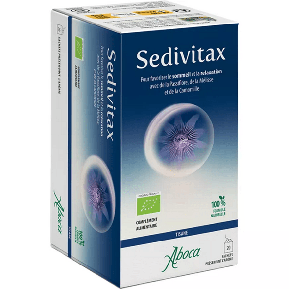 Aboca Sedivitax Herbal Tea 20 Sachets - Maple Wellness Supplements