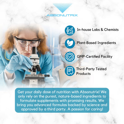 Absonutrix Dihydromyricetin - 520 mg, 120 Servings, Made in USA, Quick Absorption, Quality Potent Ingredients, Third-Party Tested, Non-GMO, GMP Certified, Cruelty Free Products - Maple Wellness Supplements