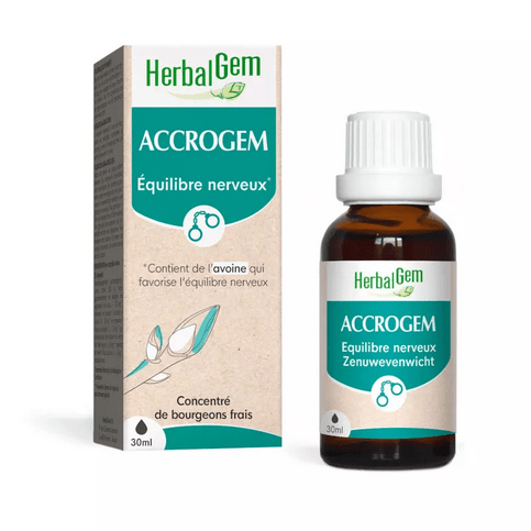 Accrogem Equilibre Nerveux Accoutumence GC31 30 ml HERBALGEM - Maple Wellness Supplements