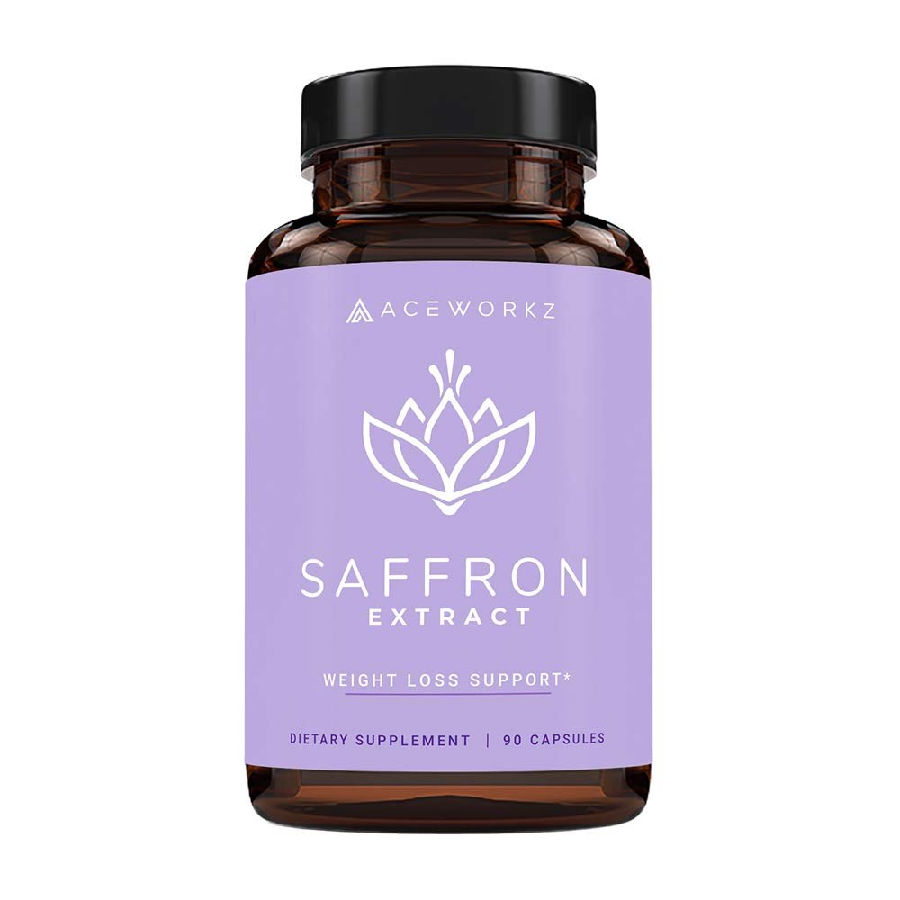 ACEWORKZ 100% Pure Saffron Extract - Appetite Suppressant for Weight Loss - Metabolis - Maple Wellness Supplements