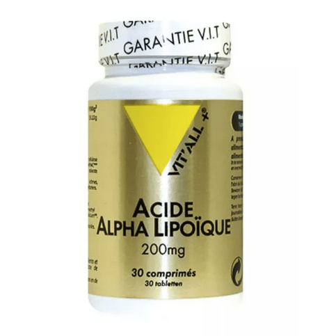 Acide alpha lipoïque 200 mg Forme R 30 comprimés VIT'ALL+ - Maple Wellness Supplements