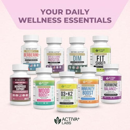 Activa Labs+ Hormone Balance for Women | Boost Energy, Mood, Libido and Focus | Supports Cycle&Menopause Comfort | Gluten, Soy&Lactose Free | 30 Day Supply - Maple Wellness Supplements