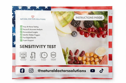 Advanced 1000 Item Food Sensitivity Test Digital Hair Analysis At Home Collection Food Environmental Metals Minerals and Additives Sensitivity Insights 24 to 48 Hour Results - Maple Wellness Supplements
