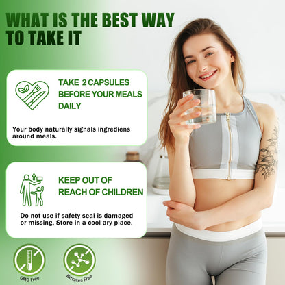 Advanced BHB Supplements, Support Natural Weight Management, Third-Party Tested, Vegan, Gluten Free, Non GMO, 60 Capsules - Maple Wellness Supplements