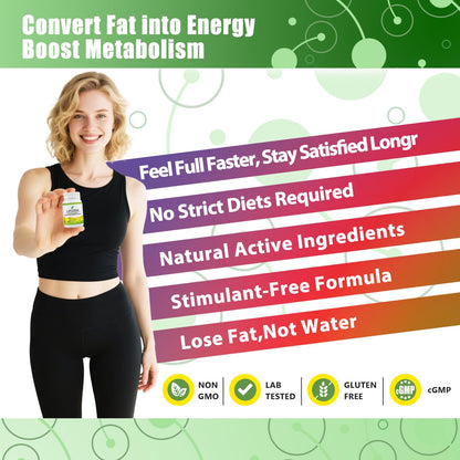 Advanced BHB Supplements, Support Natural Weight Management, Third-Party Tested, Vegan, Gluten Free, Non GMO, 60 Capsules - Maple Wellness Supplements