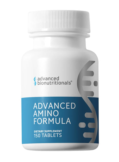 Advanced Bionutritionals – Advanced Amino Formula Tablets, Amino Acid Supplement, Build Muscle, Post Workout Recovery, Energy, Stamina, Non-GMO, - Maple Wellness Supplements