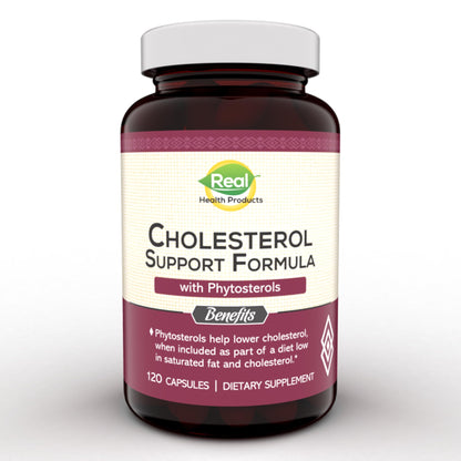 Advanced Cholesterol Health Complex with Plant Sterols. Cholesterol & Lipid Support Supplement for Healthy Heart & Cholesterol Levels for Men & Women. 120 Capsules - Maple Wellness Supplements