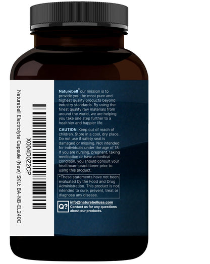 Advanced Electrolyte Pills, 240 Capsules | Salt Pills with Electrolytes for Fasting Hydrating | Made with Himalayan Pink Salt, Sodium, Potassium, Magnesium & More – Keto - Maple Wellness Supplements
