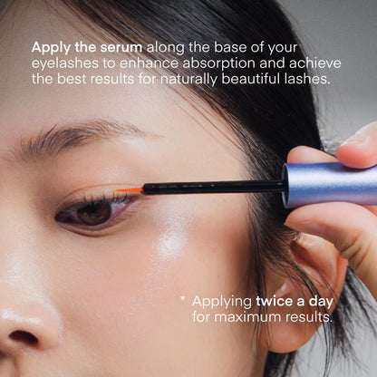 Advanced Eyelash Serum for Thicker, Longer Eyelashes and Eyebrows - Grow Luscious Lashes with Brow Enhancer (3mL) - Maple Wellness Supplements