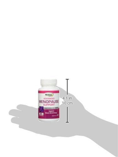 Advanced Menopause Support - Natural Female Hormonal Complex for Hot Flashes, Mood Swings & Vaginal Dryness - Black Cohosh, Soy Isoflavones & Herbal Extract Formula - Does Not Include Hormones - Maple Wellness Supplements