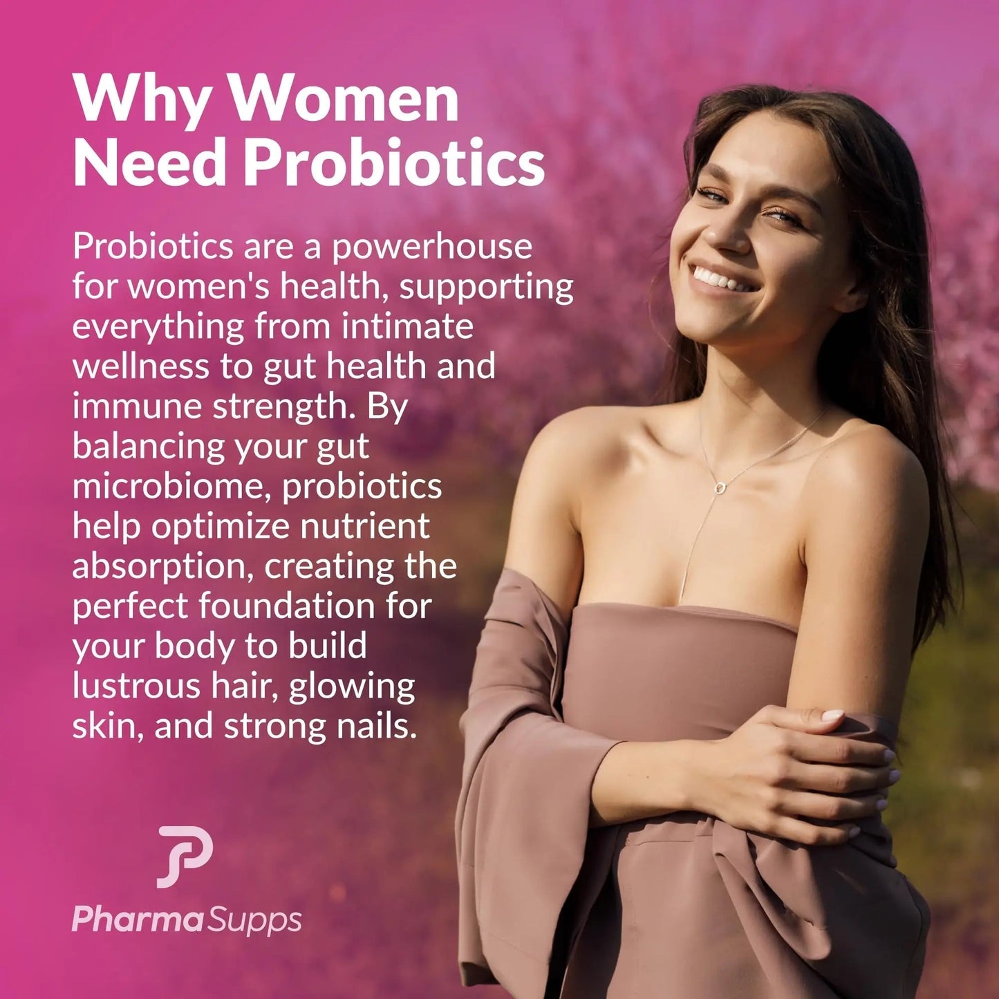 ADVANCED Women's Probiotics for Gut Health - Hair, Skin, & Nails Vitamins Support - 50 Billion CFU w/ Collagen, Biotin & Keratin - Probiotic Supplement for Digestive Health & Bloating Relief, USA-Made - Maple Wellness Supplements