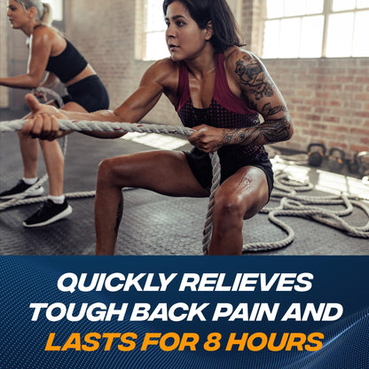 Advil Dual Action Back Pain Caplets Delivers 125mg Ibuprofen and 250mg Acetaminophen Per Dose for 8 Hours of Back Pain Relief - 144 Count - Maple Wellness Supplements