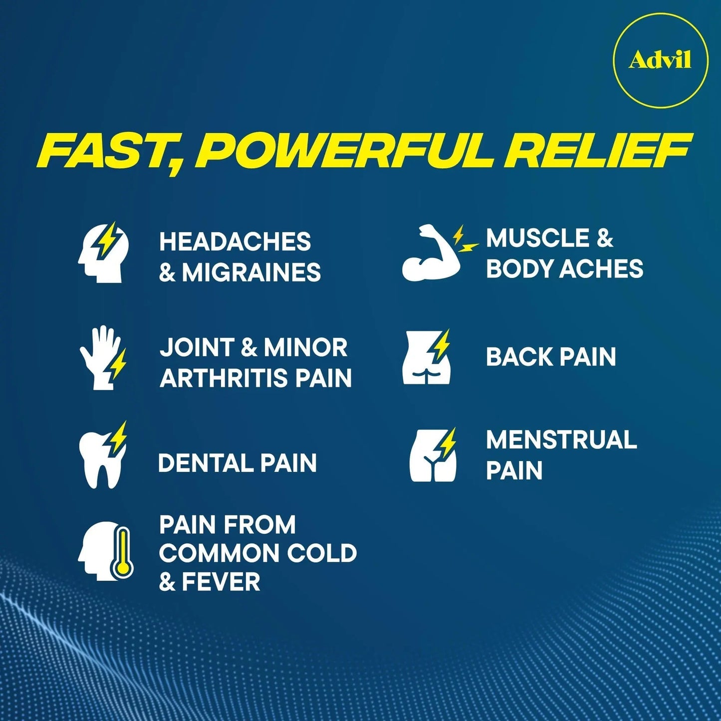 Advil Liqui-Gels Minis Pain Reliever and Fever Reducer, Pain Medicine for Adults with Ibuprofen 200mg for Pain Relief - 160 Liquid Filled Capsules - Maple Wellness Supplements