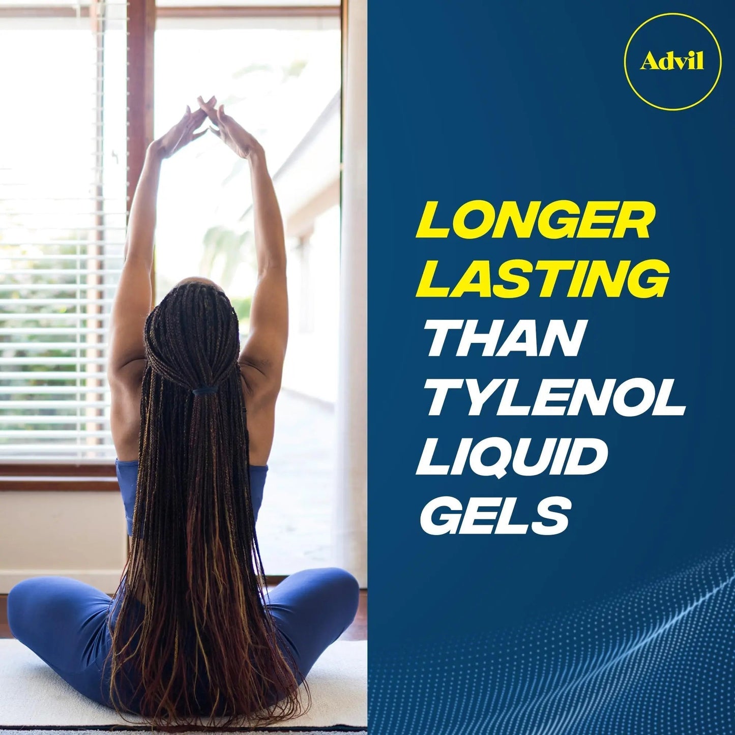 Advil Liqui-Gels minis Pain Reliever and Fever Reducer, Pain Medicine for Adults with Ibuprofen 200mg for Pain Relief - 50x2 Liquid Filled Capsules - Maple Wellness Supplements