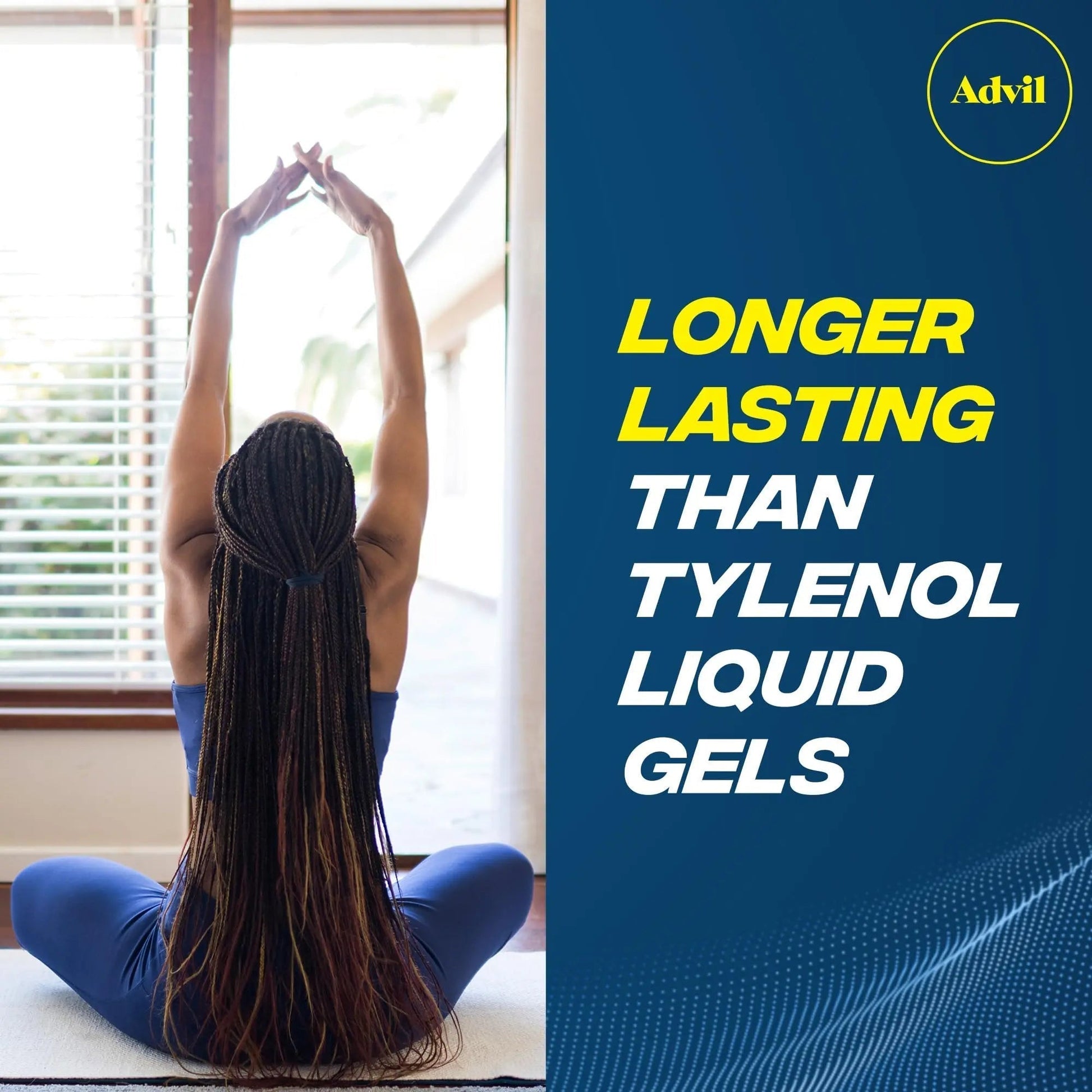 Advil Liqui-Gels minis Pain Reliever and Fever Reducer, Pain Medicine for Adults with Ibuprofen 200mg for Pain Relief - 50x2 Liquid Filled Capsules - Maple Wellness Supplements