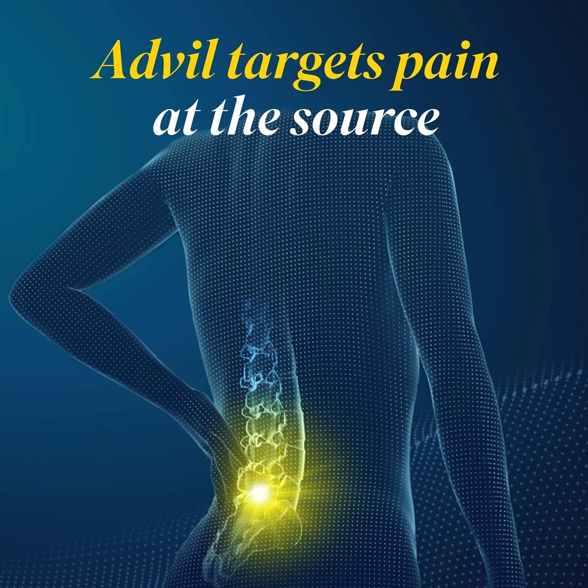 Advil Liqui-Gels Pain Reliever and Fever Reducer, Pain Medicine for Adults with Ibuprofen 200mg for Headache, Backache, Menstrual Pain and Joint Pain Relief - 50x2 Liquid Filled Capsules - Maple Wellness Supplements