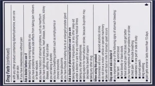 Advil PM Pain Reliever and Nighttime Sleep Aid, Pain Medicine with Ibuprofen for Pain Relief and Diphenhydramine Citrate for A Sleep Aid - 120 Coated Caplets (Pack of 2) - Maple Wellness Supplements