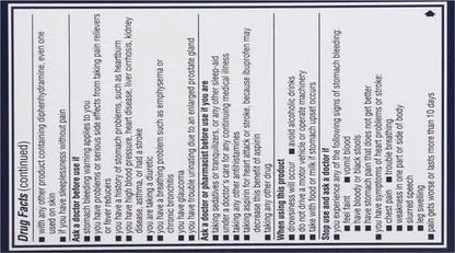 Advil PM Pain Reliever and Nighttime Sleep Aid, Pain Medicine with Ibuprofen for Pain Relief and Diphenhydramine Citrate for A Sleep Aid - 120 Coated Caplets (Pack of 2) - Maple Wellness Supplements
