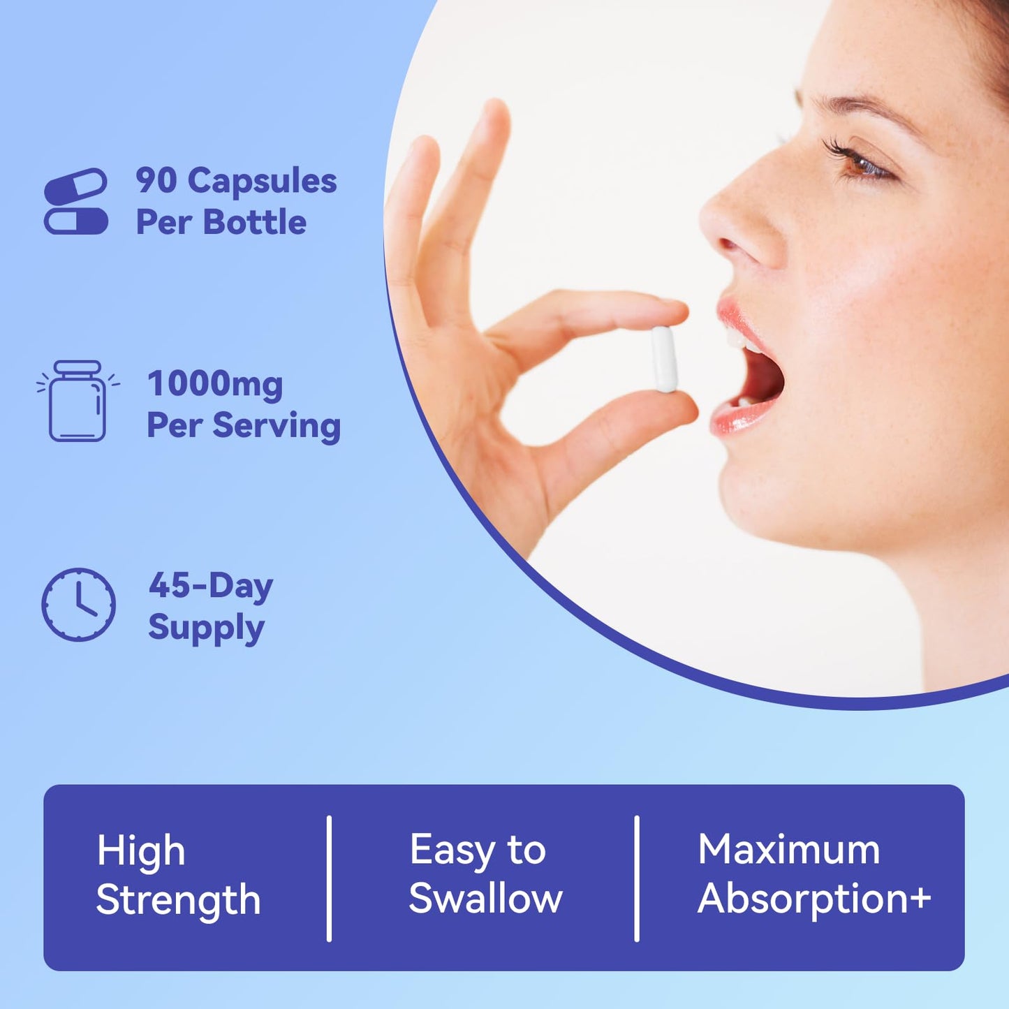Agumoon NAD+ Supplement 1000mg, Liposomal NAD Nicotinamide Riboside Supplement with Resveratrol & Quercetin for Women and Men - 90 Capsules - Maple Wellness Supplements