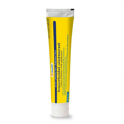 A+Health Hemorrhoid Treatment, Hemorrhoidal Ointment Relieves Symptoms of Burning, Itching, Discomfort, 2 Ounce Tube with Applicator, Reduces Irritation and Pain Relief - Maple Wellness Supplements