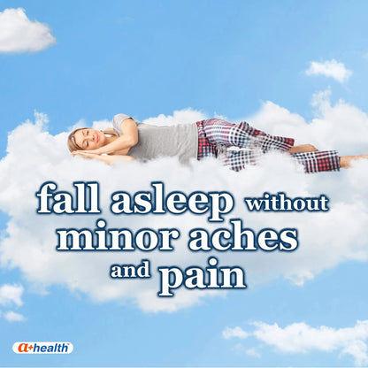 A+Health Ibuprofen PM Softgels, Pain Reliever/Nighttime Sleep Aid (NSAID), Ibuprofen 200mg and Diphenhydramine Hydrochloride 25mg, 120 Count - Maple Wellness Supplements