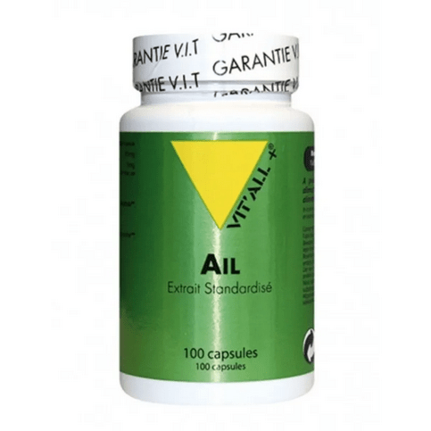 Ail 500mg Extrait standardisé 100 capsules VIT'ALL+ - Maple Wellness Supplements