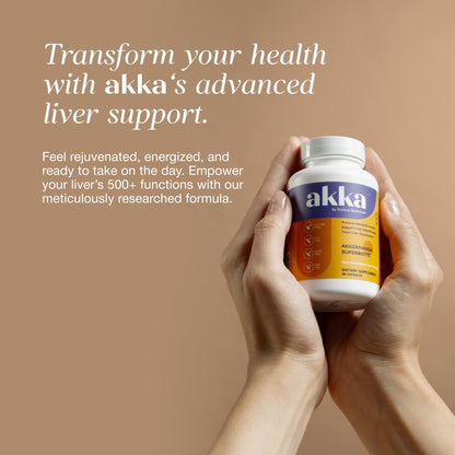 AKKA - Akkermansia Probiotic Liver Cleanse Detox & Repair - Liver Health Supplement for Energy, Digestion & Metabolism with Akkermansia Muciniphila (AKKA Superbiotics), - Maple Wellness Supplements