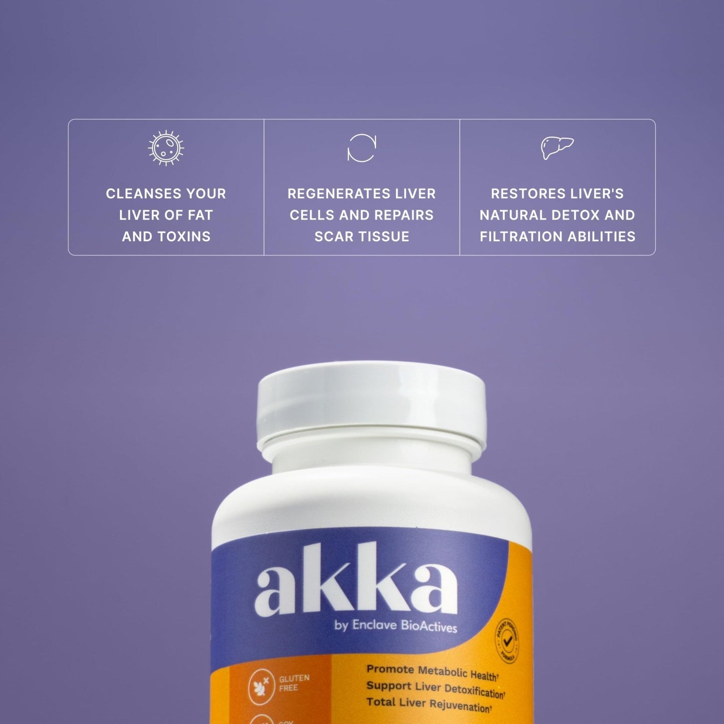 AKKA - Akkermansia Probiotic Liver Cleanse Detox & Repair - Liver Health Supplement for Energy, Digestion & Metabolism with Akkermansia Muciniphila (AKKA Superbiotics), - Maple Wellness Supplements