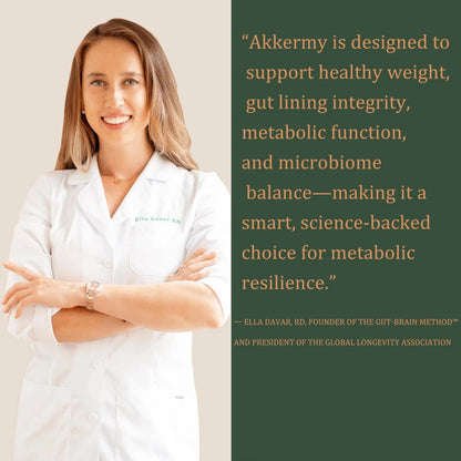 Akkermansia Probiotic for Appetite Suppressant & Craving Control | Increases GLP-1 for Weight Loss | 60 Day Supply | Made in USA | Bacillus Coagulans, B2, D3 & Chromium | SIBO Friendly, Vegan - Maple Wellness Supplements