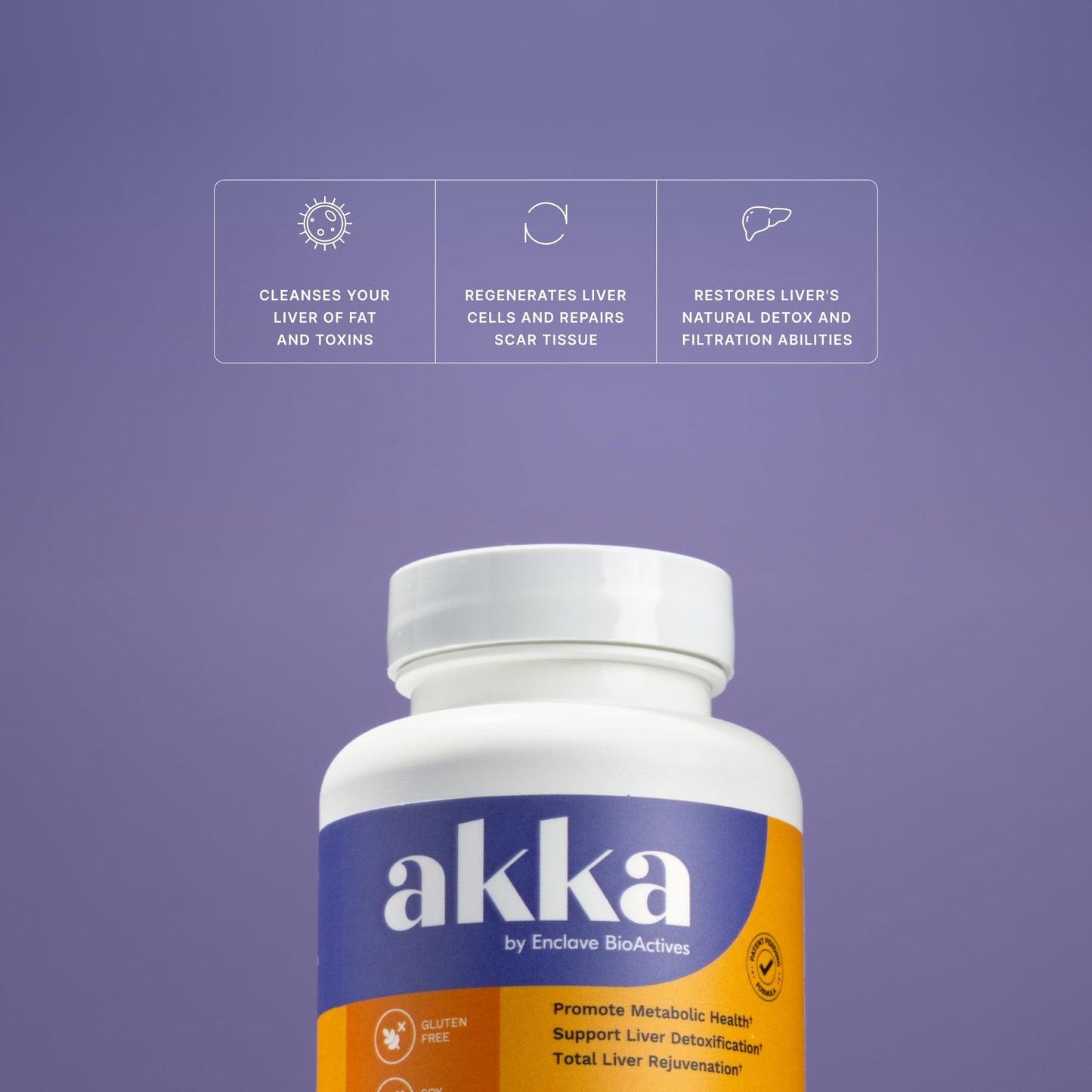 Akkermansia Probiotic Liver Cleanse Detox & Repair - Liver Health Supplement for Energy, Digestion & Metabolism with Akkermansia Muciniphila (AKKA Superbiotics), - Maple Wellness Supplements