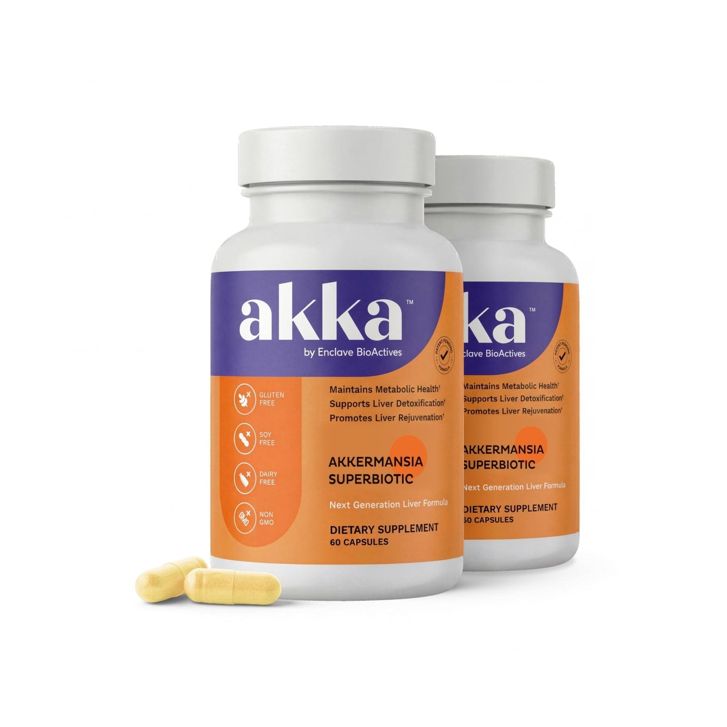 Akkermansia Probiotic Liver Cleanse Detox & Repair - Liver Health Supplement for Energy, Digestion & Metabolism with Akkermansia Muciniphila (AKKA Superbiotics), - Maple Wellness Supplements