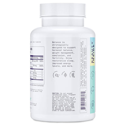 Alani Nu Hormonal Balance, Weight Management Support, Skin Complexion Support, 120 Capsules - Maple Wellness Supplements