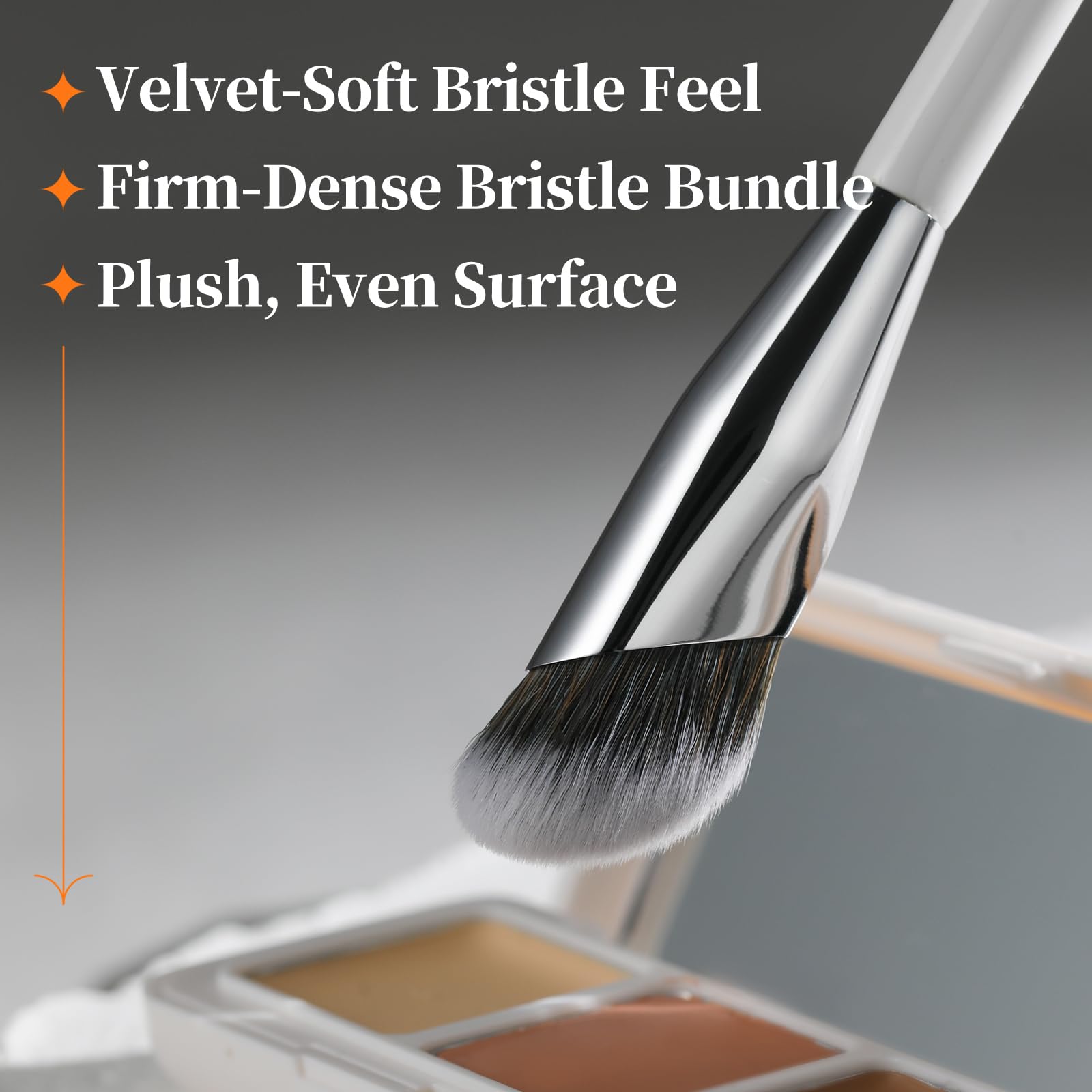 Albeaut Concealer Brush, Angled Under Eye Makeup Small Foundation Precision Face Blending Brush (193 concealer brush) - Maple Wellness Supplements