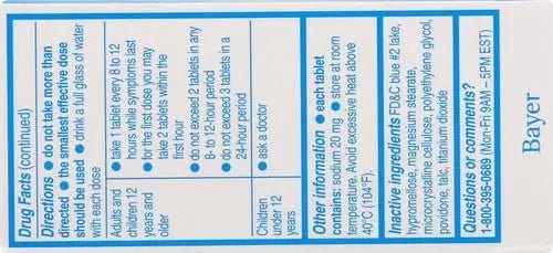 Aleve Tablets with Naproxen Sodium, 220mg (NSAID) Pain Reliever/Fever Reducer, 24 Count, Blue - Maple Wellness Supplements